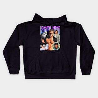 brad pitt vintage Kids Hoodie